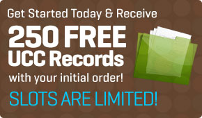 Free 250 UCC Records with Initial Orders
